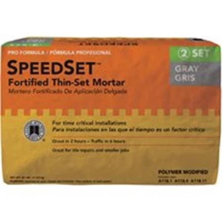 Custom Building Products Custom Building Products SDS25 Gray Speedset Thinset 25 lbs. 4776621